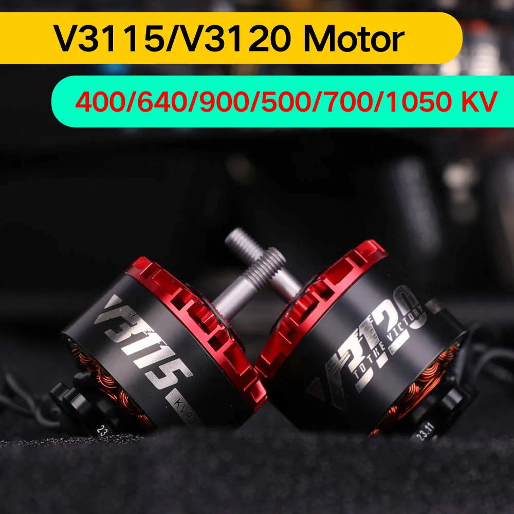 T-MOTOR V3115 V3120 Motor untuk 3-12s, 8-11 inci X4 X8 drone sinematik