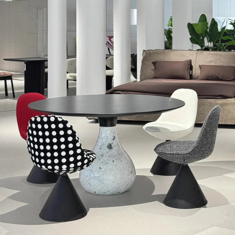Bedroom rotating makeup chair, dressing chair