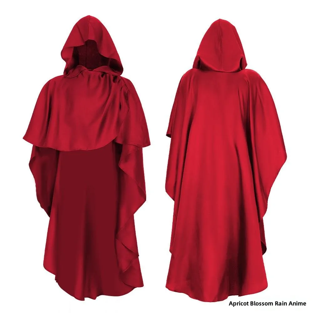 Średniowieczny strój rycerski, kostium na Halloween, przebranie sceniczne, szata mnicha, odzież do odgrywania ról, cosplay, odzież etniczna damska