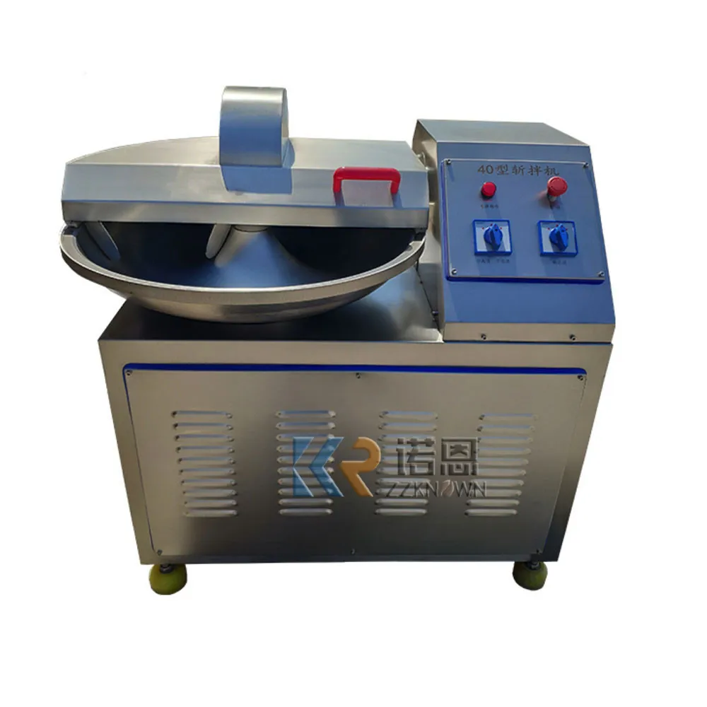 Commercial Use Industrial Food Chopper Stainless Steel Vegetable Chopper Meat Bowl Cutter Machine