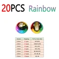 20 piezas Arcoíris