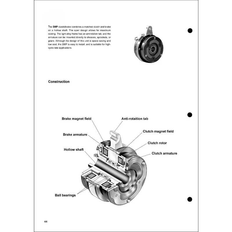 SMP-40/SMP-20/SMP-10 electromagnetic clutch brake trademark die-cutting machine clutch