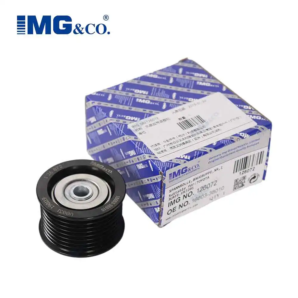 

1 pc/set PULLEY IDLER 16603-38010 1660338010 Compatible with L-E-X-U-S VEHICLES CAIJUN-AUTO