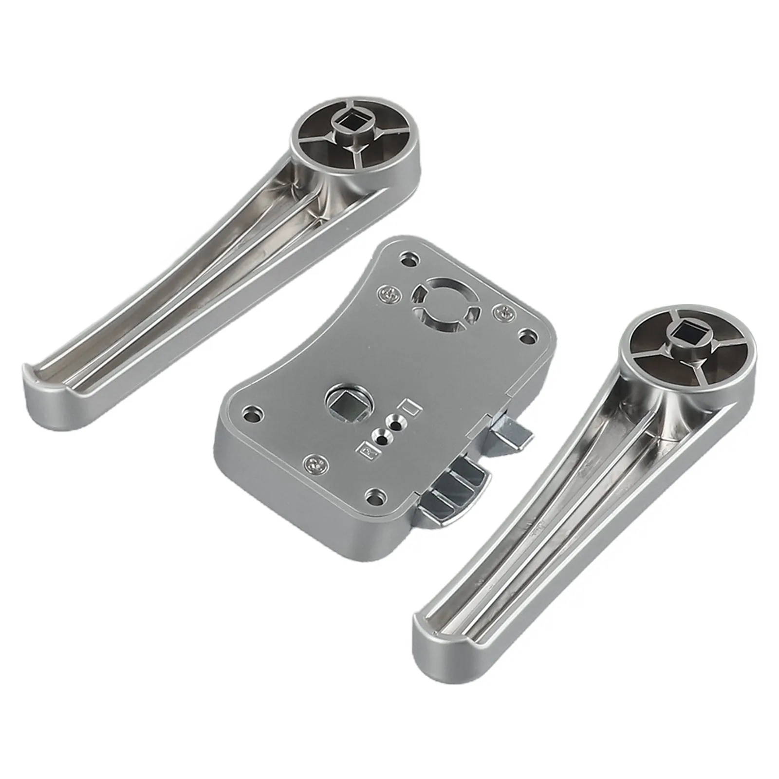 Bed And Bath Areas 140x85mm RV Door Lock Door Latch Handle Wear resistant Privacy Lock Chrome Finish Ergonomic Design