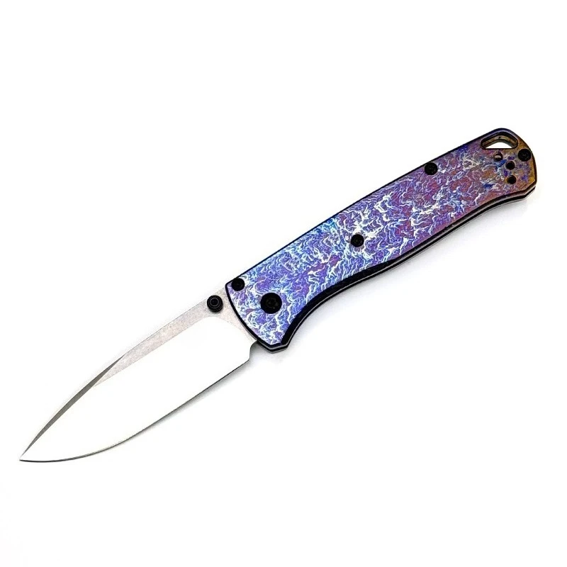 

Self Defense 535 Folding Outdoor Camping Pocket Knife M390 Blade Titanium Alloy Handle Survival Tactical Knives Utility Tools
