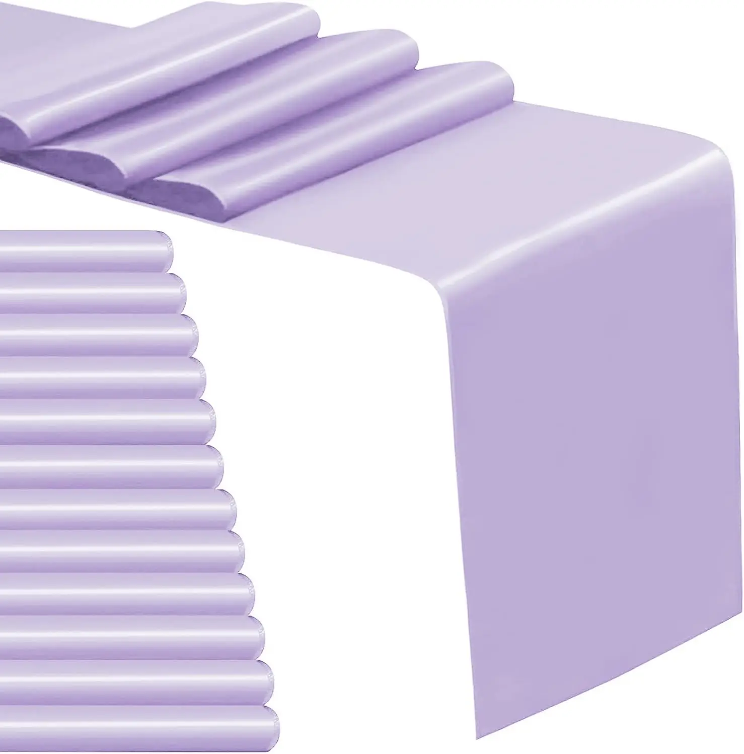 

6-12Pack Table Runner Christmas Coffee Table Decor Satin Table Runner Red 12 X 108 Inches for Party Birthday Wedding Banquet