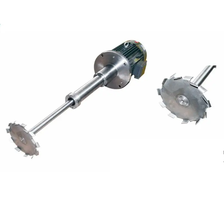 High-Speed Single Shaft Agitator Stainless Steel Emulsifier Dispersion Machine for s Chemicals with Steel Motor Core