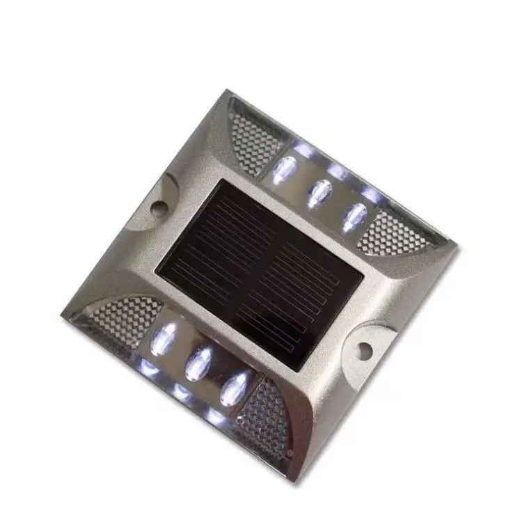 Flash Mode wholesale price deck dock light aluminum housing solar powered road stud reflector