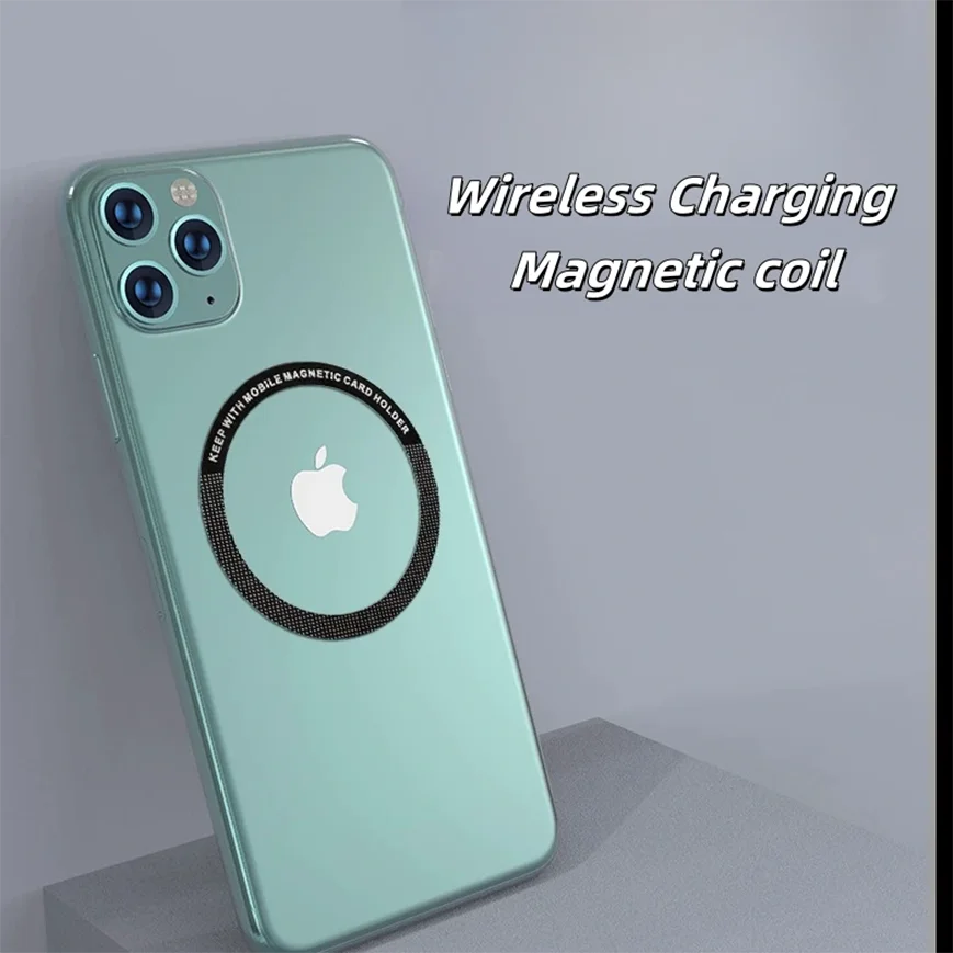 

Магнитная катушка KAPUDA iphone 12/13/14/15/16, все серии телефонов Android, универсальная беспроводная зарядка, универсальный магнит из нержавеющей стали