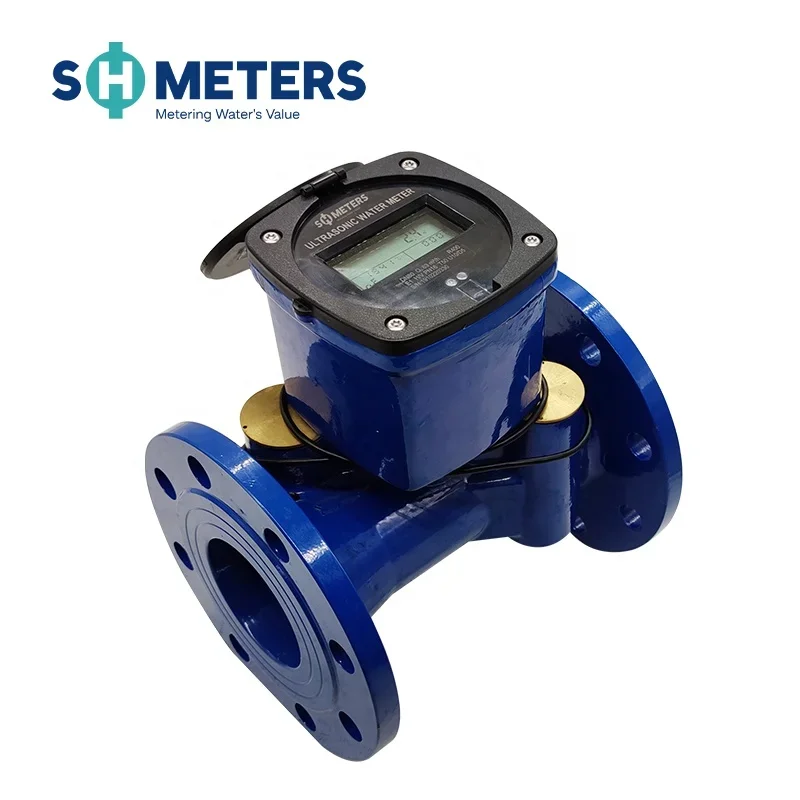 ductile iron 150mm 200mm ultrasonic sensor for water meter measurement