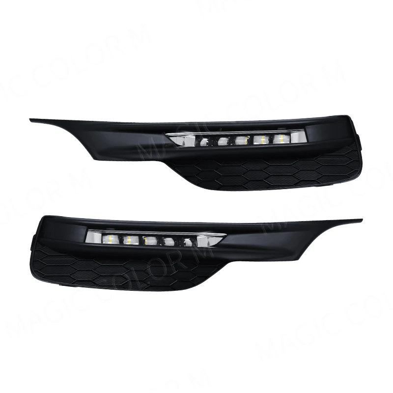 Fog Lamps For Honda Accord Sedan 2016 2017 2018 2019 2020 LED DRL Daytime Running Lights Headlight Wires Switch Waterproof 12v