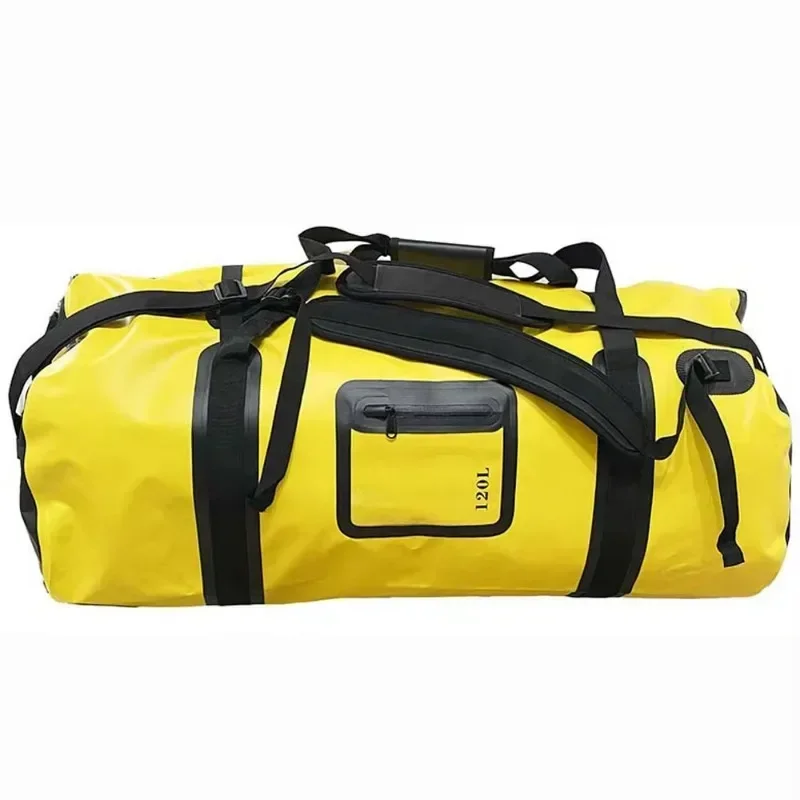 120L Bicycle Bag Outdoor waterproof  large capacity roof hiking  fishing bag Rear Rack Pannier Storage  Bag