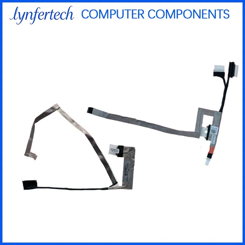 LCD Screen Video Cable For Dell Inspiron 13 5368 5378 5379 P69G Latitude 7480 7490 E7480 E7490 Laptop Display Ribbon Wire