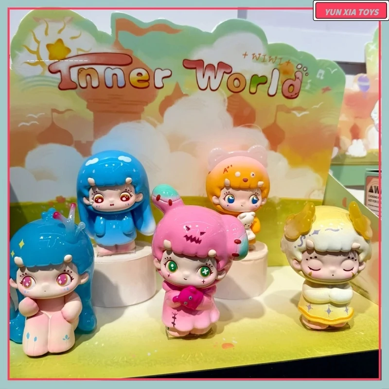 

2025Модный поп-внутренний мир Виви, ручная работа, слепая коробка, кукла, детский настольный орнамент, игрушка в подарок