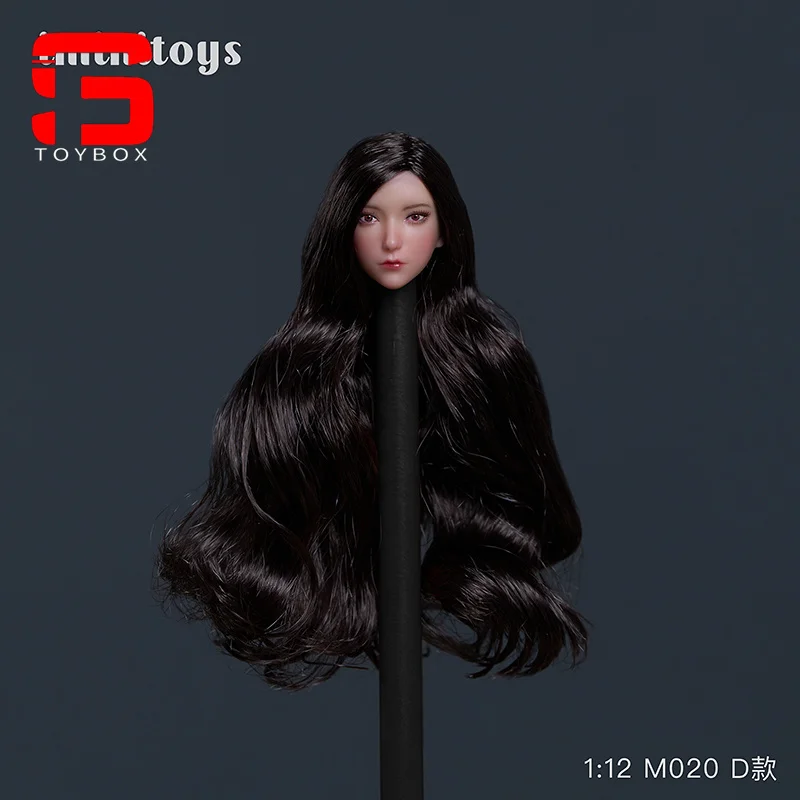 【2024 Q2】Iminitoys M020 1/12 Schaal Luoli Meisje Schoonheid Hoofd Sculptuur Fit 6'' Vrouwelijke Soldaat Witte Huid Actiefiguren Lichaam pop