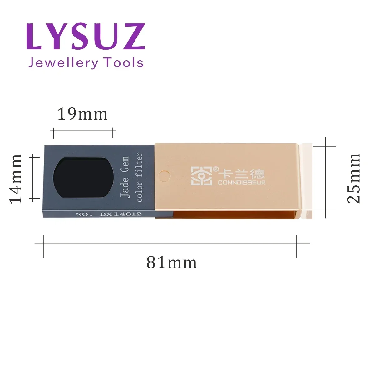 

Connoisseur Chelsea Jadelite Filter For Gem Emerald Ruby Jewelry Identification Tools For Gemstone Gemmological Instruments