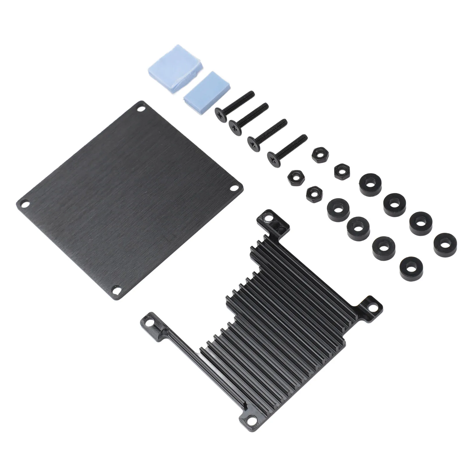 Aluminium Alloy Heat Dissipation Case for Orange Pi Zero 3 Passive Cooling Precise Cutouts Development Board Enclosure Case