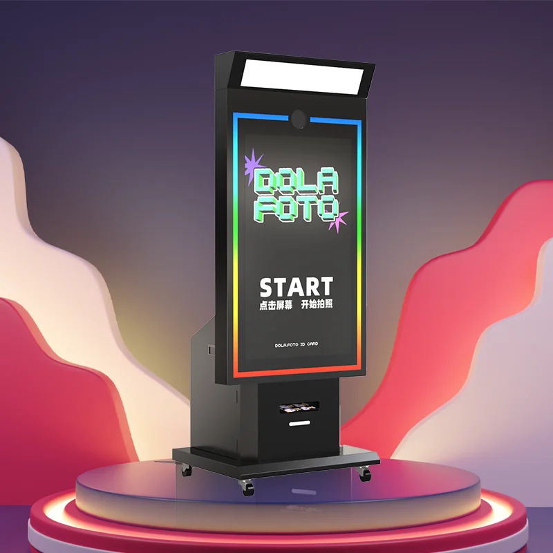 Photo Booth Multi-Device Support Logo Vending Machine Korean Photobooth Software And Custom Kits HOT SALE Photography