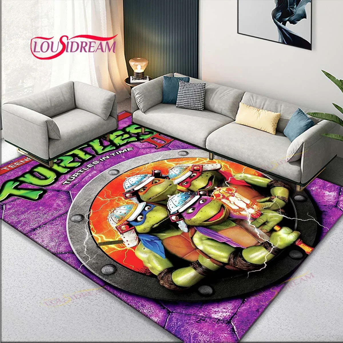 TT-Teenage Mutant Ninja T- Turtles Carpets Comfortable Retro Creative Living Room Bedroom Sofa Area Rug,home Decor,Game Room mat