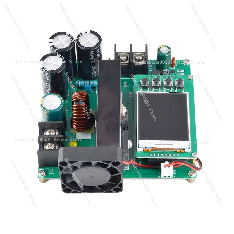 

Цифровой повышающий преобразователь 900 Вт, ЖК-дисплей, модуль постоянного тока, напряжение, регулируемый регулятор постоянного тока 8-60 В до 10-120 В