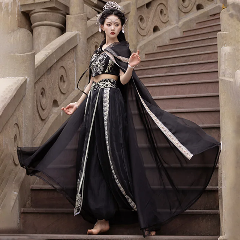 Women in Hanfu[Exotic girl]Exotic Hanfu, Western Han Element