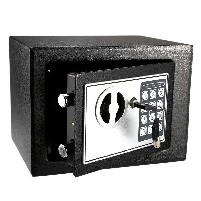 High-intensity Electronic Digital Keypad Lock Security Box All Steel For Home Fireproof Ffile Cabinet Fireproof Cock Box Small