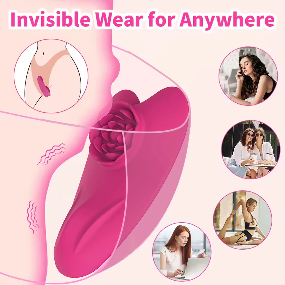 ウェアラブルクリトリスバイブレーター女性用オナニーパンティーバイブレーターアプリ制御クリトリス刺激装置大人の大人のおもちゃ女性カップル用18歳以上
