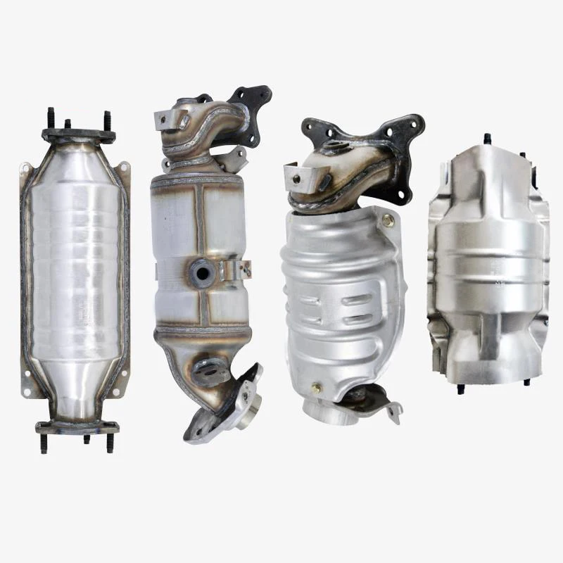 

New Stainless Steel Universal Exhaust Engine Parts Catalytic Converter For Ford Focus 2006 1.6 Peugeot 307 Jeep Wrangler 3.6