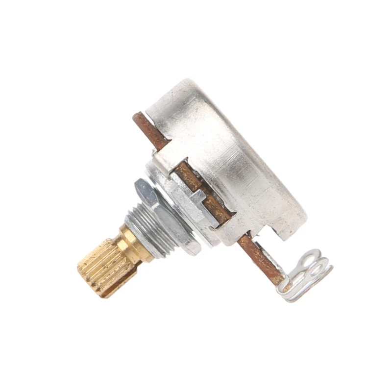 A250K Potentiometer Splined Pot Elektrische Gitaar Bas Effectversterker Tone Volume Part DropShipping