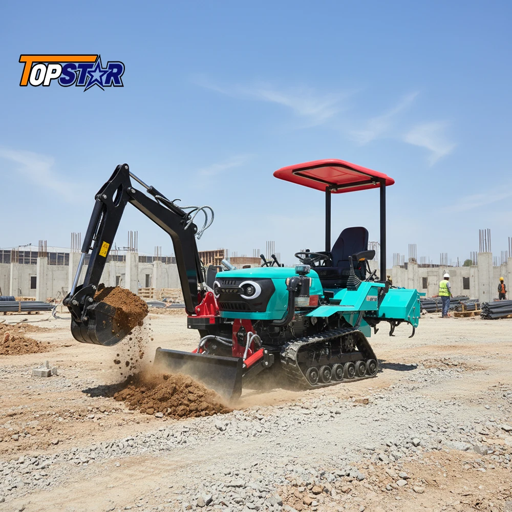 

Customized 25HP Mini Crawler Tractor EURO 5 EPA Compact Farm Tractor Fast Delivery Factory Wholesale