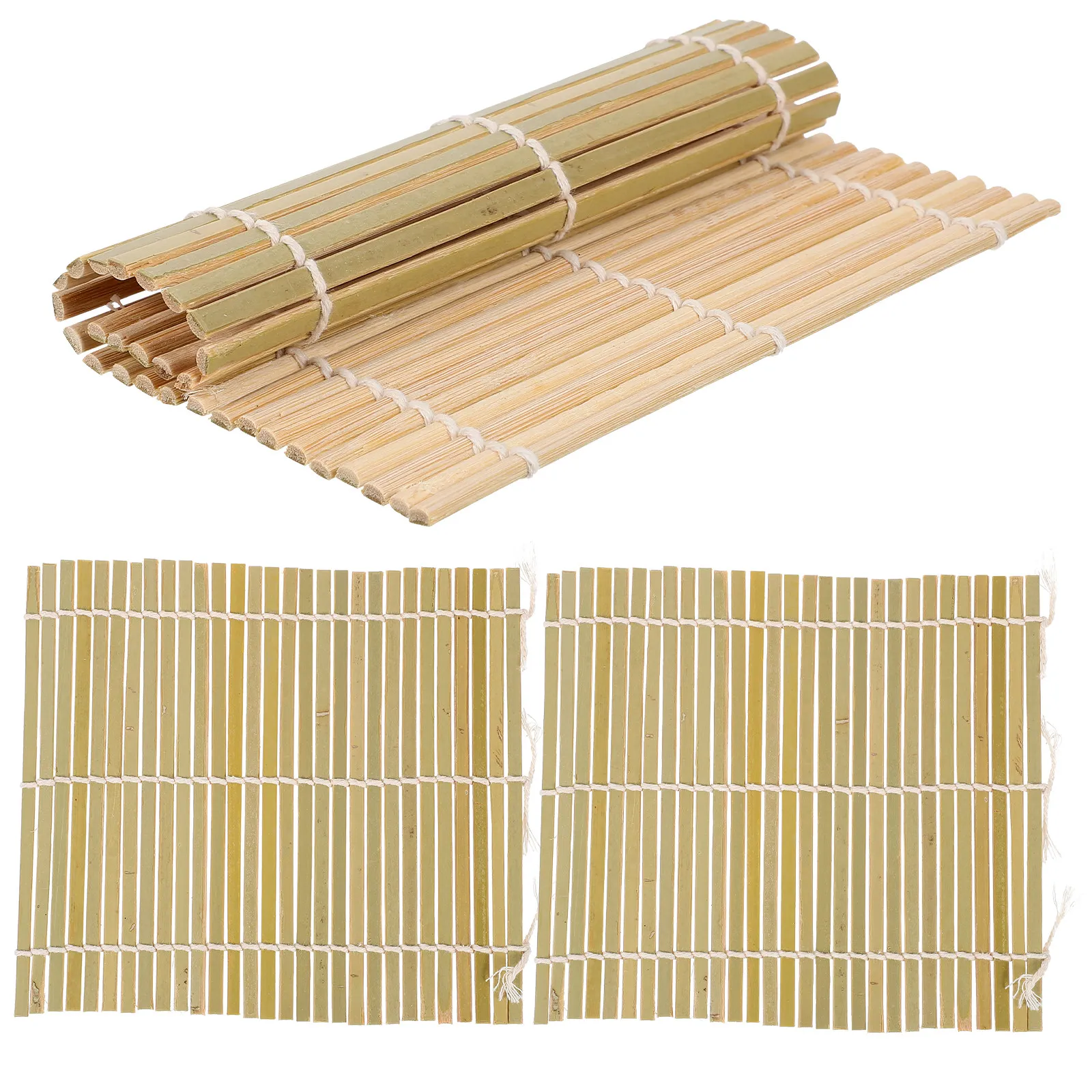 3Pcs Bamboo Sushi Mat Rollers  - Sushi Mat Bamboo recension och pris