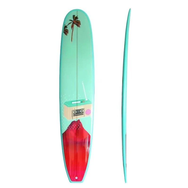 

Customized EPS Epoxy Resin Surf Board Longboard Soft Surfboards Soft Top Surfing Board