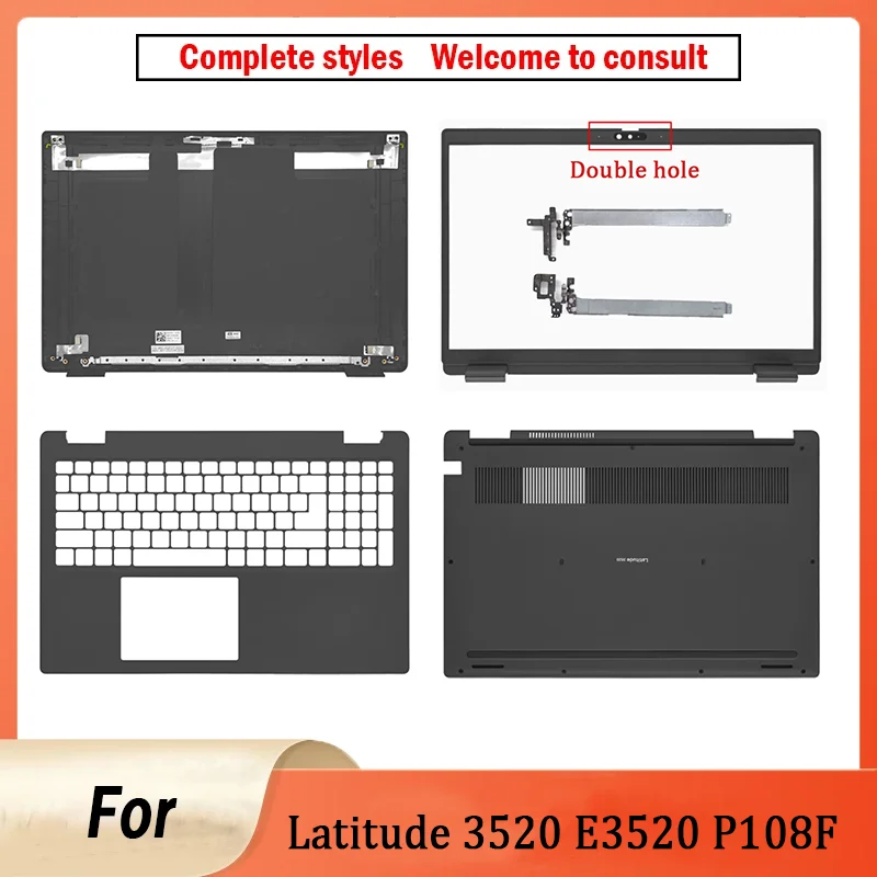 

Новинка для ноутбука Latitude 3520 E3520 P108F, верхняя крышка ЖК-дисплея/задняя крышка/передняя панель/нижний корпус 04Y37V
