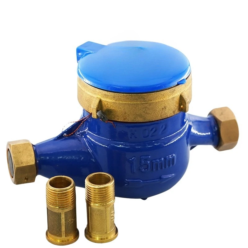 

Household rental LXSG-E anti-drip rotor dry and wet hot and cold threaded flange water meter 4 points