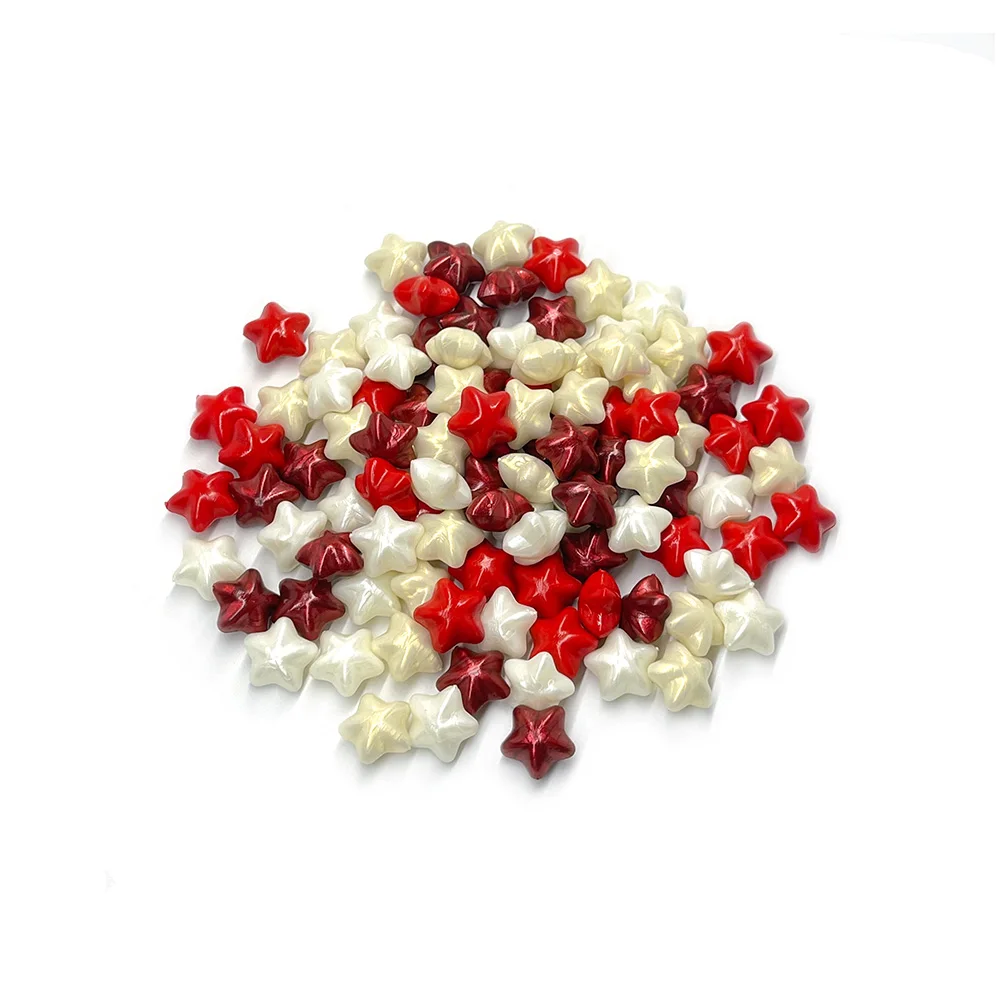 100 stks Gemengde Kleur Stervorm Zegellak Bonen Voor Envelop Bruiloft Uitnodigingskaart Decoratie Party Scrapbooking Handwerk DIY