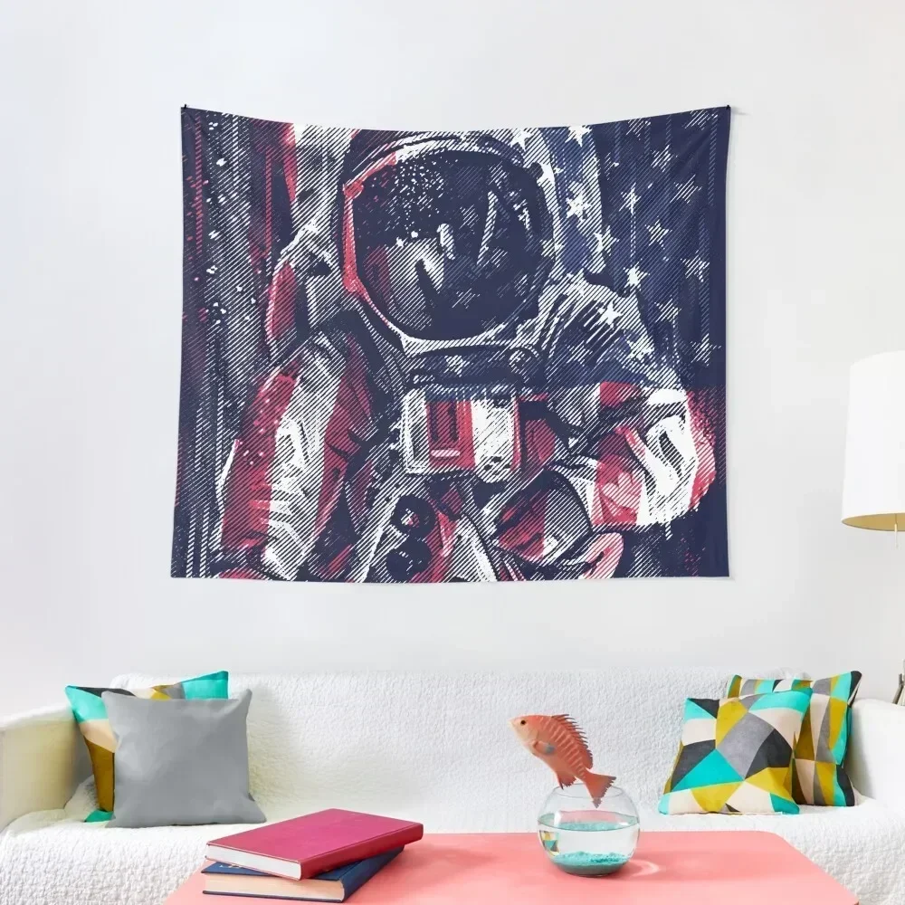 

Astronaut Flag Tapestry Home Decorations Korean Room Decor Room Decorations Aesthetic Room Aesthetic Tapestry