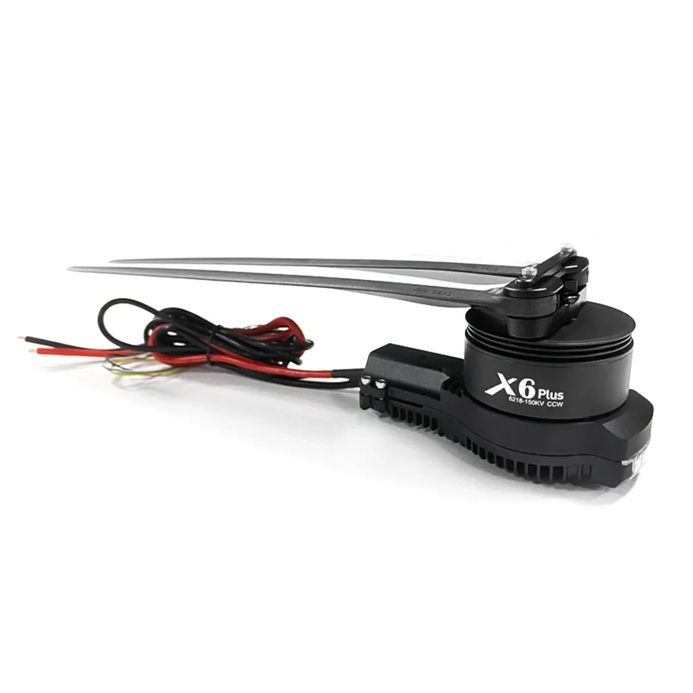 VoidFly Hobbywing Xrotor X6 plus Motor Esc 12s/14s 2480 Blade Clamp 6218 150KV 24-inch Carbon Plastic Propellers RC Model Parts