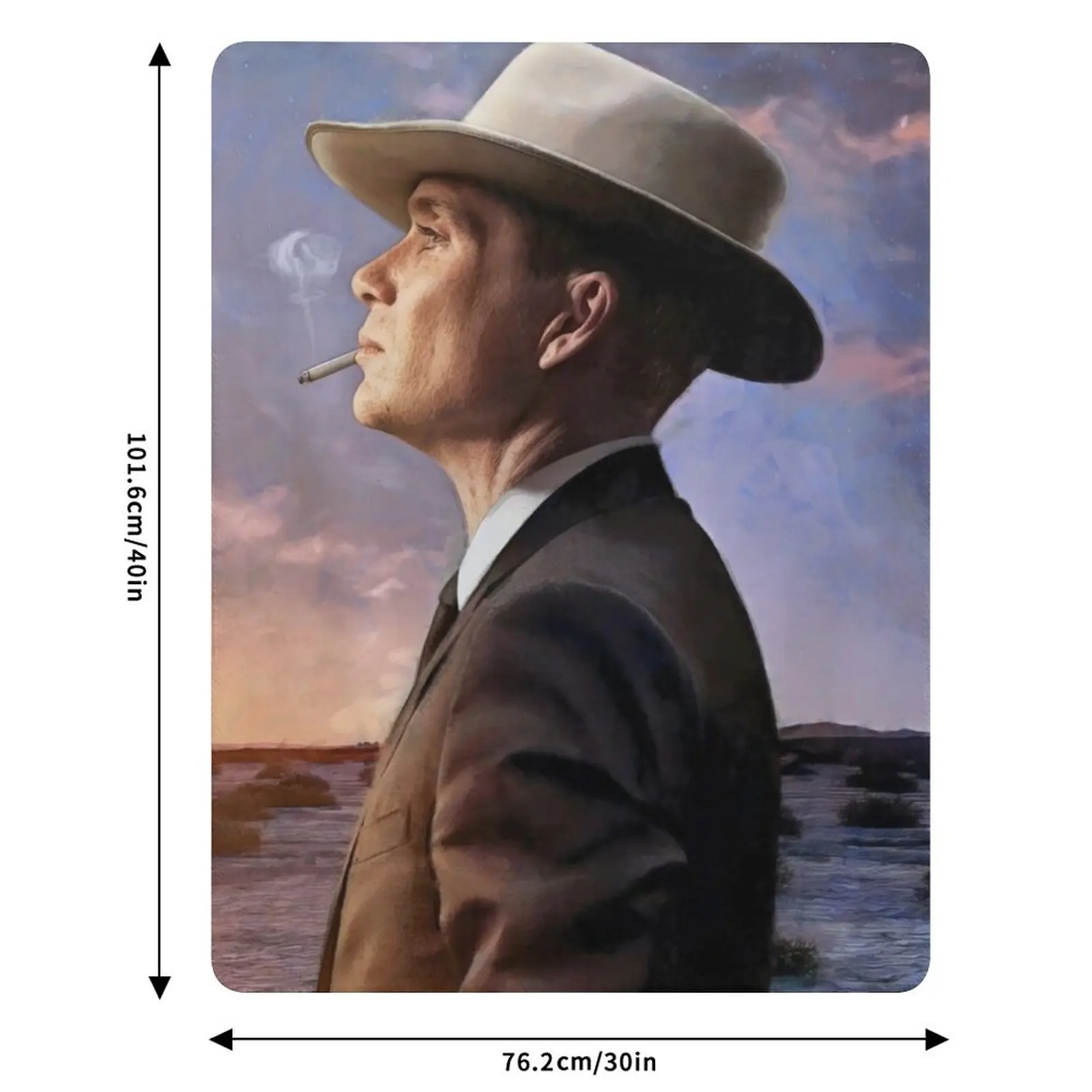 أوبنهايمر (2023) بطانية رمي سيليان ميرفي أريكة رمي بطانيات فضفاضة للسرير البطانيات السياحية #6