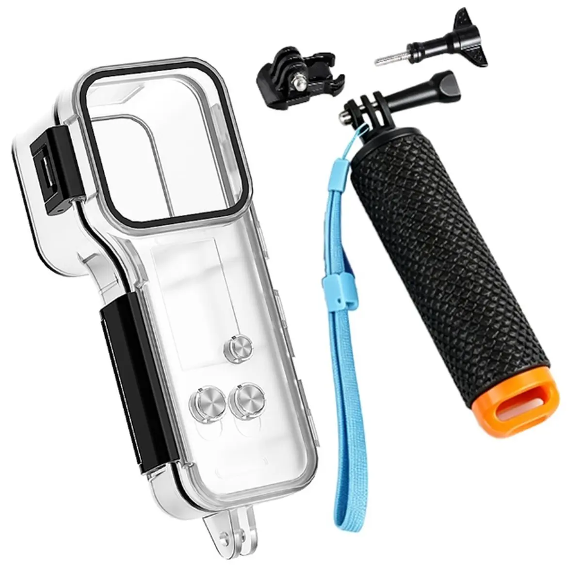 A72U For Pocket 4 Waterproof Case 50M Diving Housing Protective Shell Underwater Camera Case,for Pocket4 Accessories