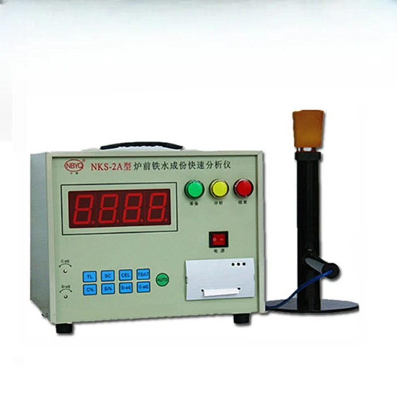 NKS-1 Fast Analyzer for Hot Metal Composition Before Furnace of Hot Metal Carbon Silicon Analyzer