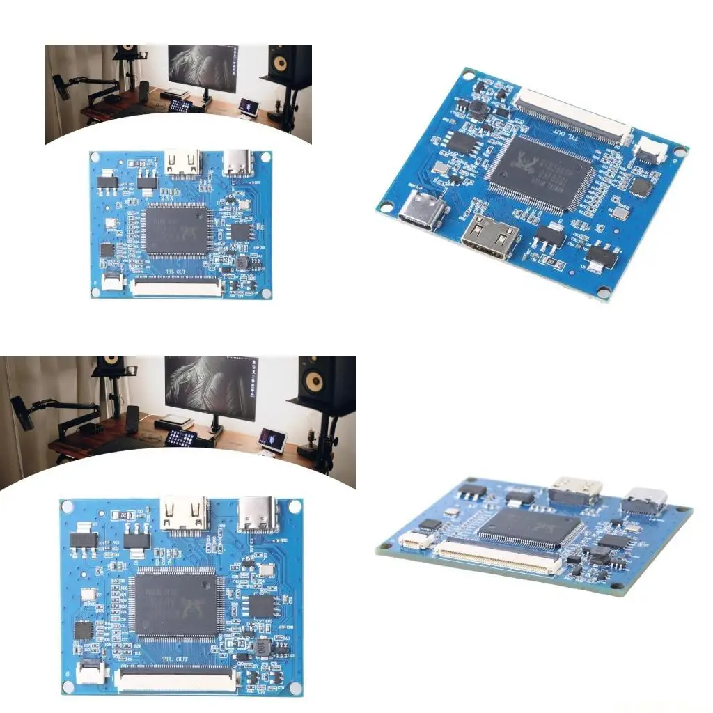 

E56B ЖК-дисплей модуля контроллера, плата дисплея, 5 В постоянного тока, 50 контактов TTL, плата драйвера 800X480, 1-канальный