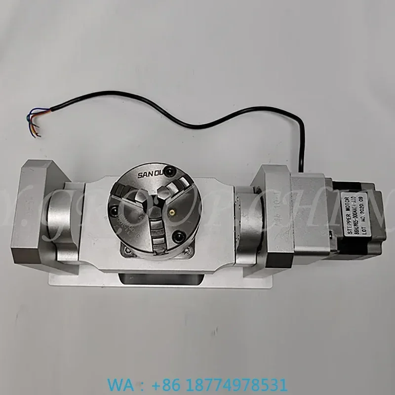 Harmonic Reducer Harmonic Gearbox Wood Router Milling Machine Tools CNC Rotary Dividing Head Reduction Ratio 10:1 4th 5th Axis