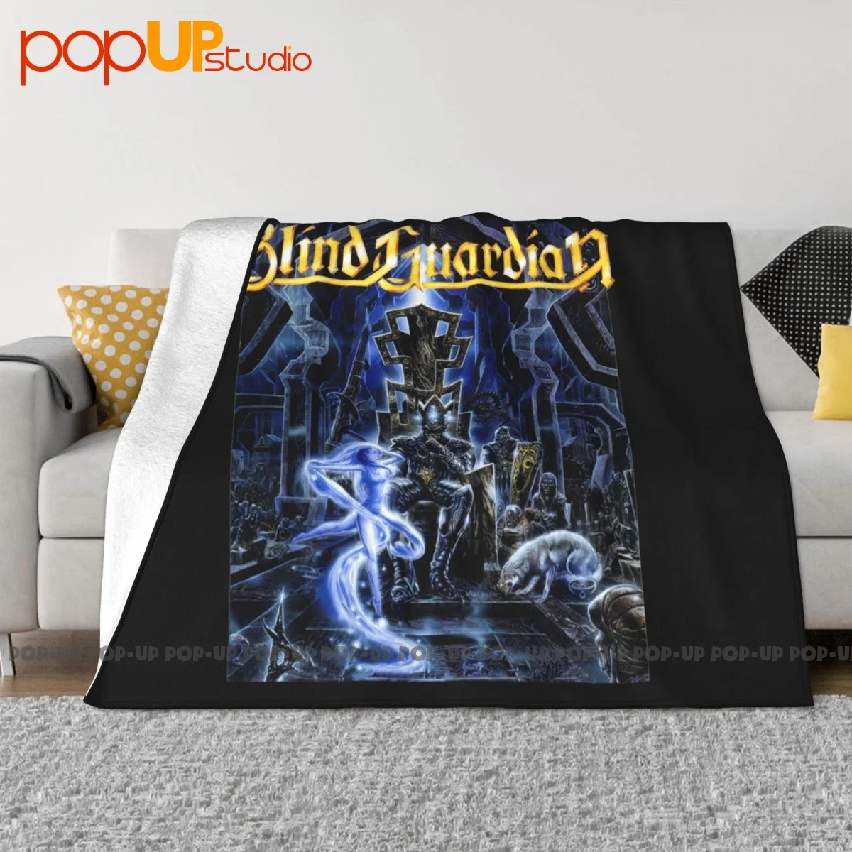 Потайное одеяло Guardian-удобное всесезонное покрывало для дивана для сна в середине земли