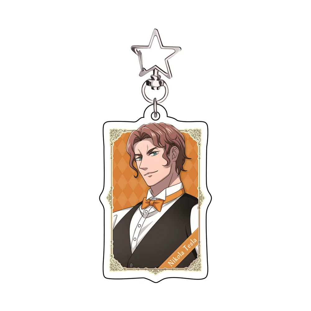 Record of Ragnarok 6cm Formal Suit Style Acrylic Keychain Anime Pendant Bag Charm Collectible Gift for Fans