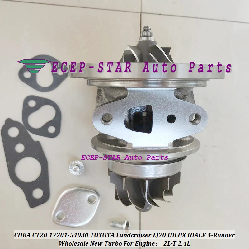 Turbo Cartridge CHRA CT20 17201-54030 17201 54030 Turbocharger For TOYOTA LANDCRUISER LJ70 1985-89 4-Runner 84- 2L-T 2LT 2L 2.4L