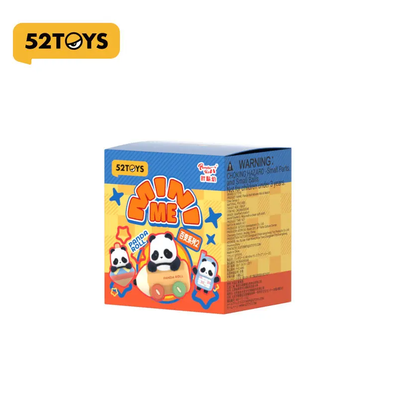 Original 52toys Panda Roll Panda Minime Cute Bean Series Blind Box Vol.2 Kawai Figurine Ornament Collectible Surprise Toy Gifts - view 6