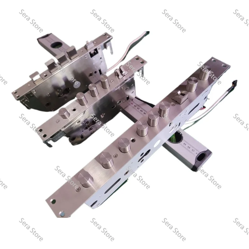 5V6V Motor Clutch 304 Stainless Steel 6068 Multi-Lock Point Anti-Theft Door Smart Fingerprint Lock Electronic Lock Body