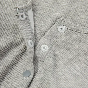 Soft cotton linen maternity dress, thin round collar, short sleeve, breastfeeding, breathable occasional clothing 10 Main Sales Dress Breastfeeding - №4