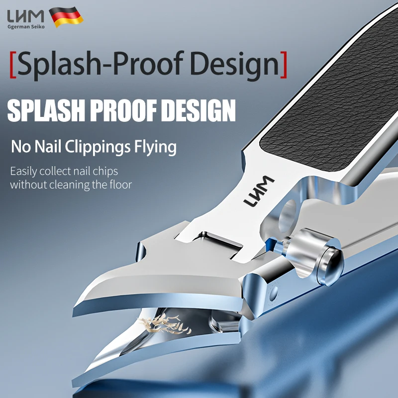 مقص أظافر القدم لكبار السن، أظافر سميكة، قصافة أظافر شديدة التحمل، مقصات أظافر احترافية مزودة بملف أظافر وP