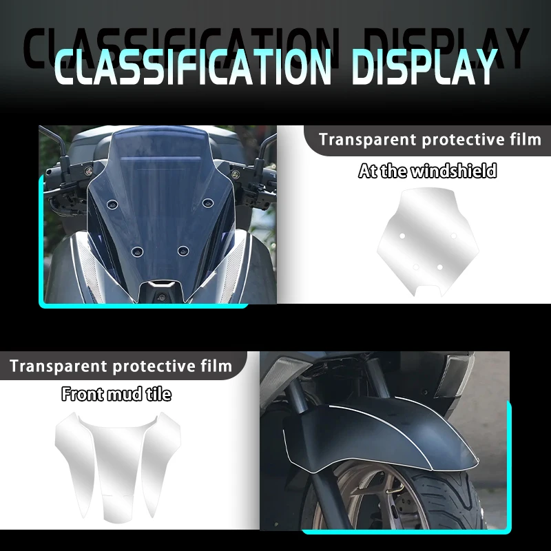 For HONDA NS150ES 2026 Complete Set Of Invisible Car Cover Film Transparent Body Protection Sticker Modified Accessories